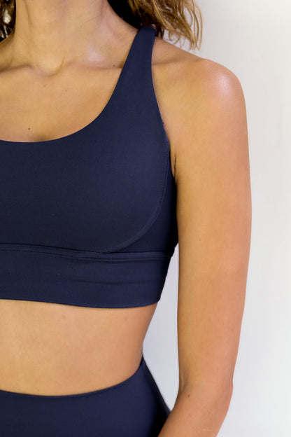 Top Deportivo Samsara Azul Marino