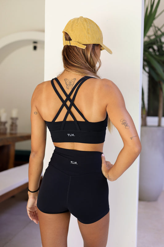 Top deportivo Dhana - Negro