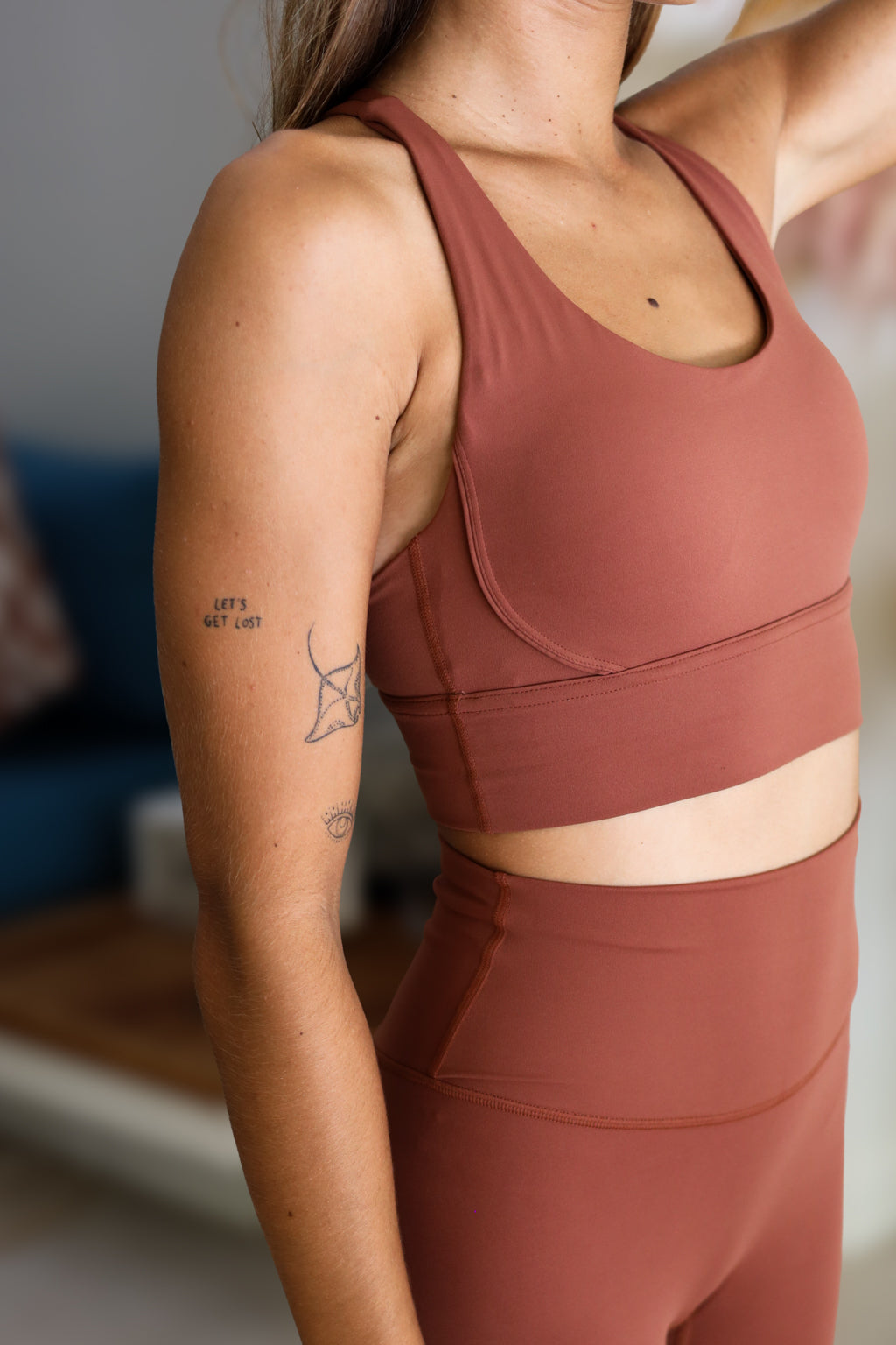 Licra Corta Ru - Terracota