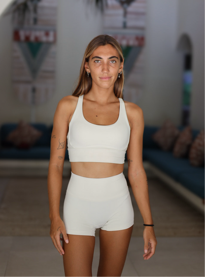 Licra Corta Ru - Blanco