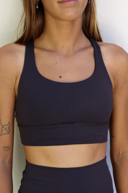 Top Deportivo Dhana - Gris Oscuro