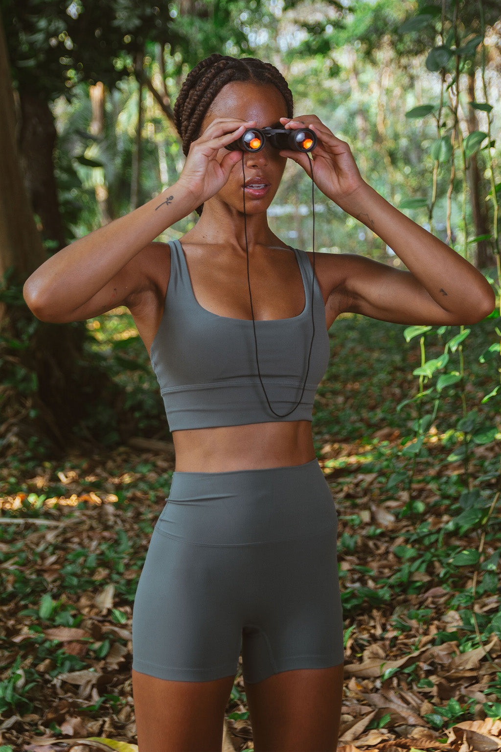 Licra Corta Ru - Verde Army